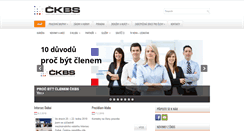 Desktop Screenshot of ckbs.cz